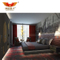 Ensemble de meubles de chambre à lit complet d'hôtel de luxe en bois