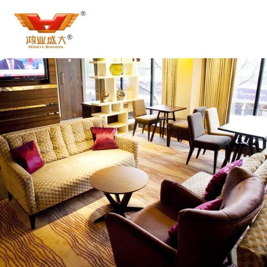 Meubles de restaurant d'hôtel en bois modernes de luxe en gros
