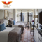 Chambre d'hôtel commerciale personnalisée, meubles de chambre double 5 étoiles
