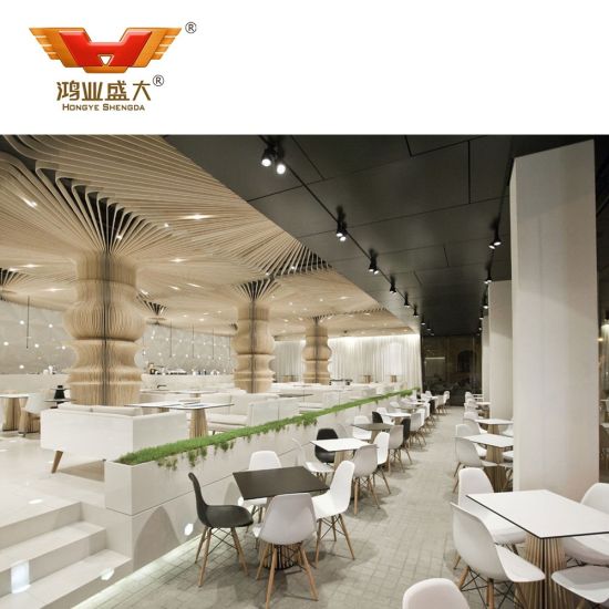 Meubles de restaurant de café à grand prix