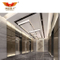Panneau mural personnalisé à grains de bois MDF pour hôtel