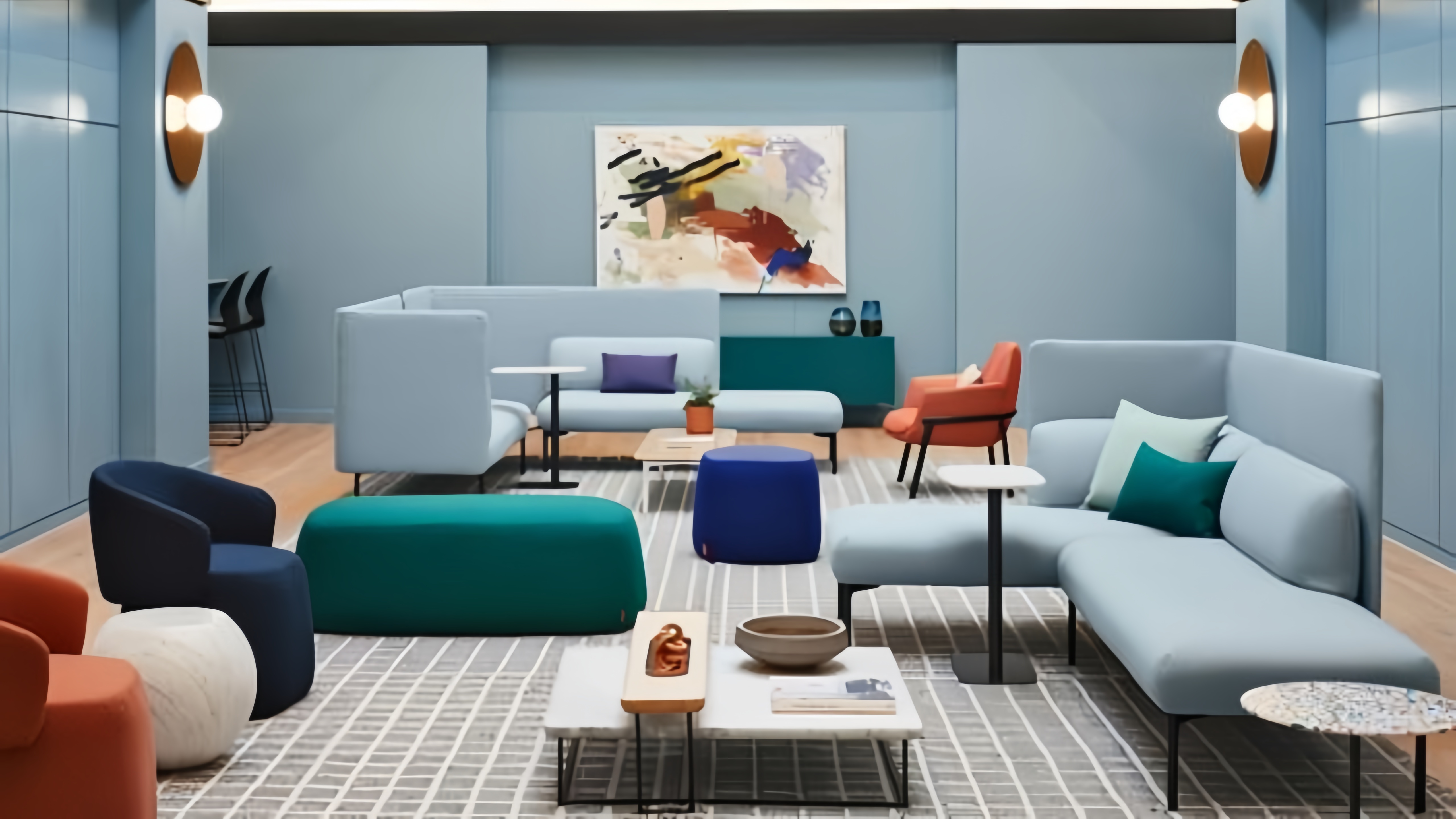 Créer un intérêt visuel : mélanger des styles de meubles avec des motifs et des couleurs audacieux dans le design hôtelier