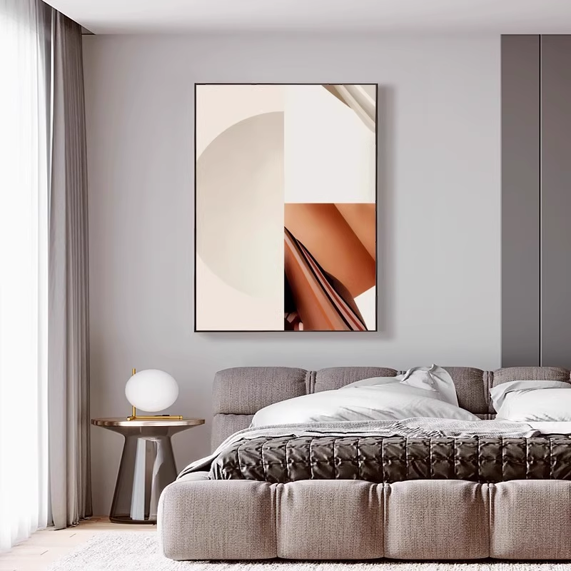 Oeuvre murale d'hôtel moderne, différentes tailles, Art mural durable pour hôtels