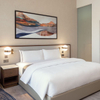 Table de chevet d'hôtel moderne avec chargement USB