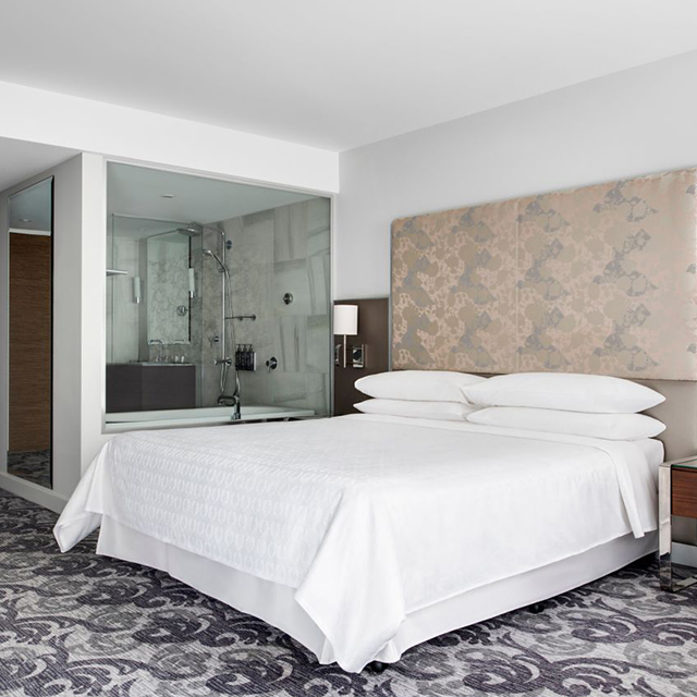 Lit de meubles d'hôtel de luxe de vente directe d'usine pour la chambre à coucher