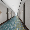 Tapis d'hôtel de conception personnalisée, fournisseur direct d'usine pour les projets de couloir