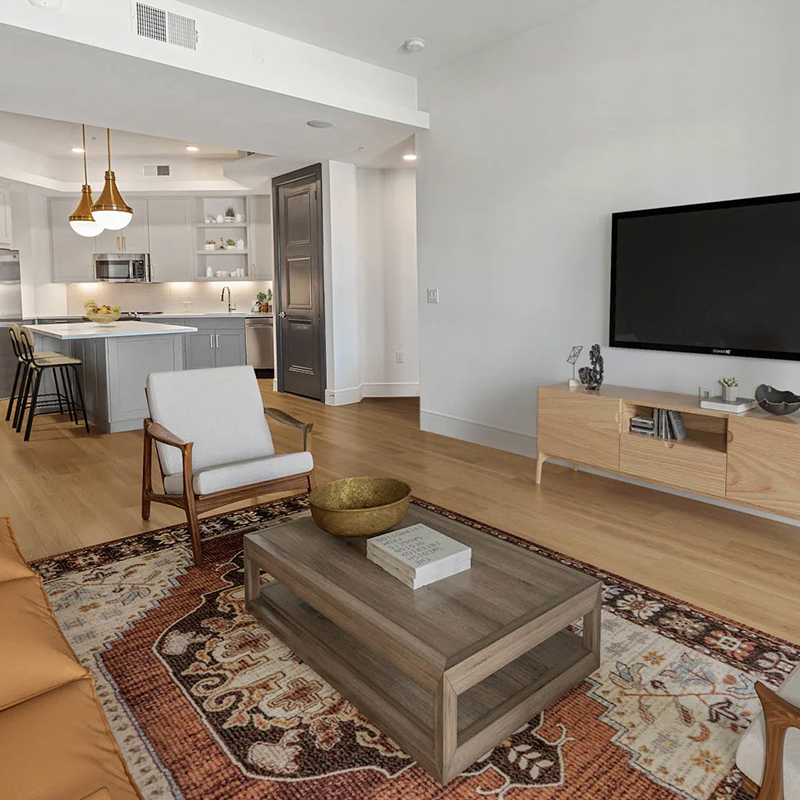 Suite de meubles d'intérieur complets pour projets résidentiels