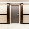 Porte en bois d'hôtel de haute sécurité pour les chambres
