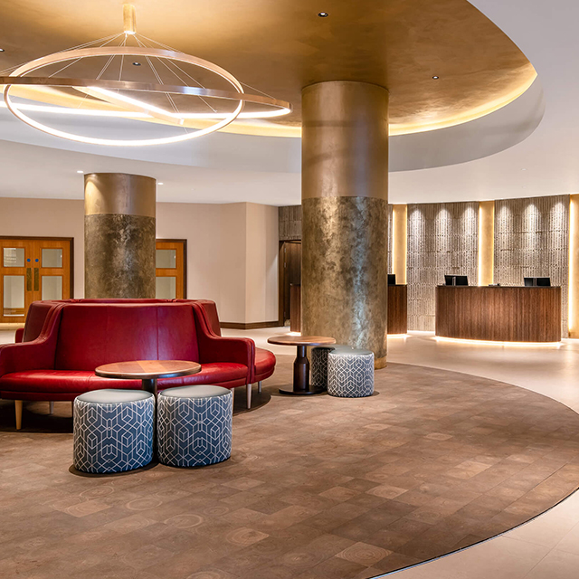 Meubles de hall d'hôtel Hilton d'hospitalité 5 étoiles