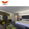 Ensemble de meubles de chambre à coucher d'hôtel de luxe à bas prix
