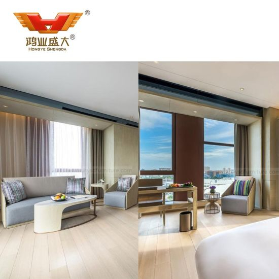 Villa moderne de meubles de chambre à coucher d'hôtel de luxe en bois
