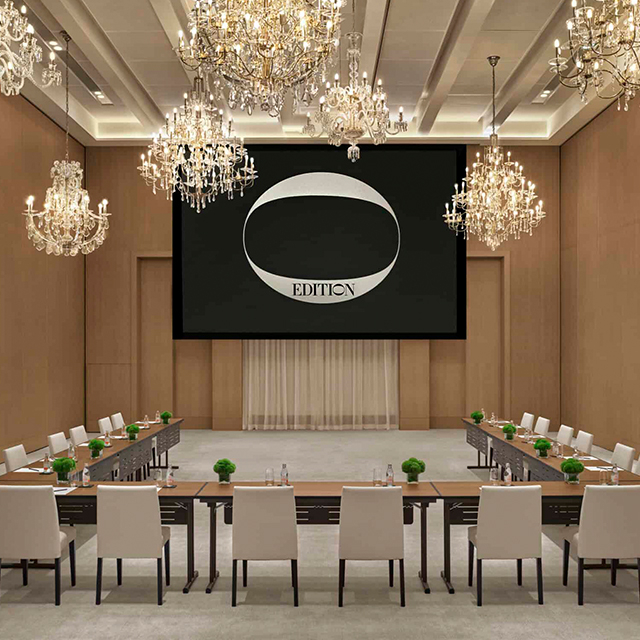 Ensemble de meubles de salle de conférence d'hôtel modulaire personnalisé