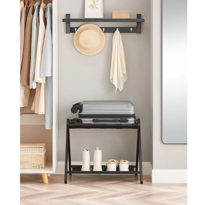Porte-bagages pliant pour chambre d'hôtel