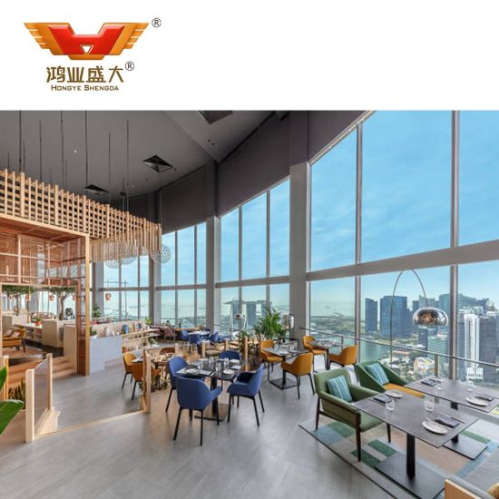 Tables et chaises de design moderne pour cafés et restaurants