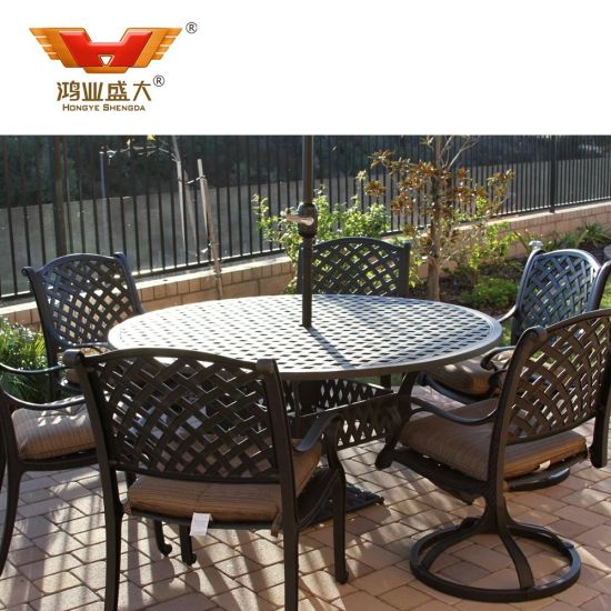 Jardin extérieur de meubles d'hôtel de conception personnalisée