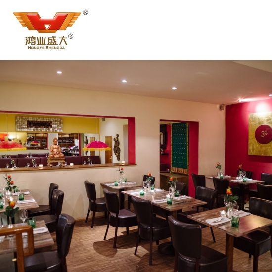 Chaises de meubles de restaurant personnalisées