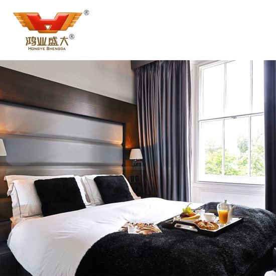 Chambres de meubles à grand prix, lit moderne de luxe pour hôtel