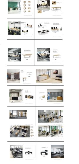 Meubles modernes de bureau de chambre d'hôtel de conception de luxe