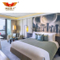 Luxe fait sur commande de meubles de chambre à coucher modernes d'hôtel de budget