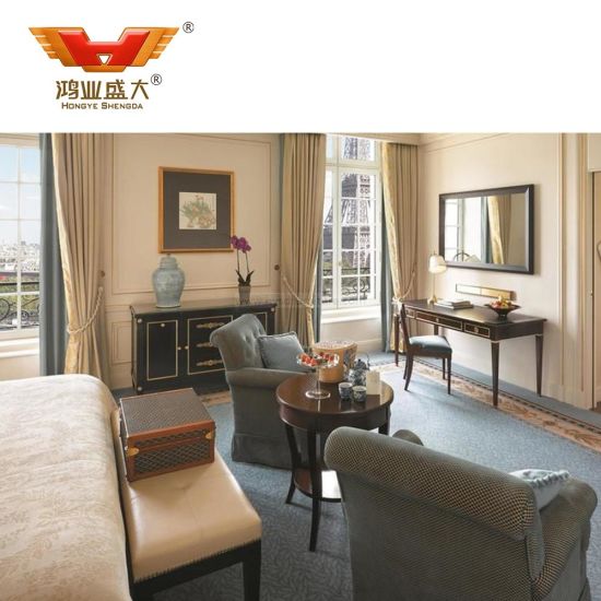 Meubles de chambre à coucher complets d'hôtel personnalisés de conception personnalisée