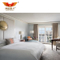 Meubles modernes de lit de chambre à coucher de luxe d'hôtel professionnel