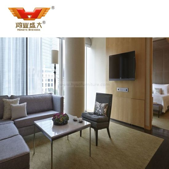 Chambre à coucher professionnelle de meubles d'hôtel de luxe cinq étoiles
