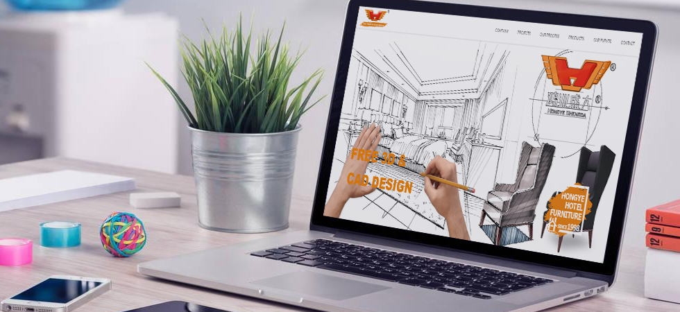 HONGYE HOTEL FURNITURE LANCE UN NOUVEAU SITE WEB