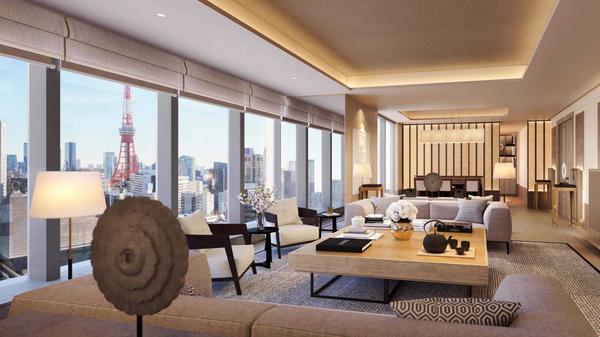 design d'int&eacute;rieur d'h&ocirc;tel de luxe