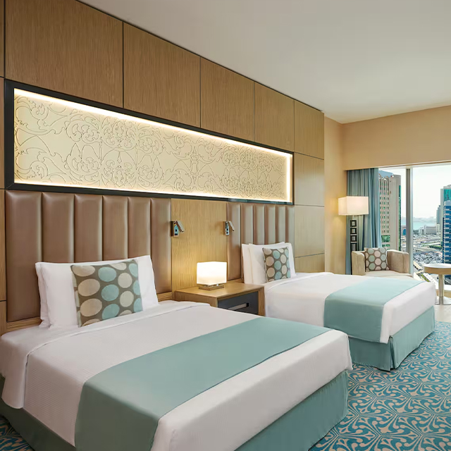 Chambre à coucher d'hôtel de style personnalisé moderne de meubles de suite de luxe