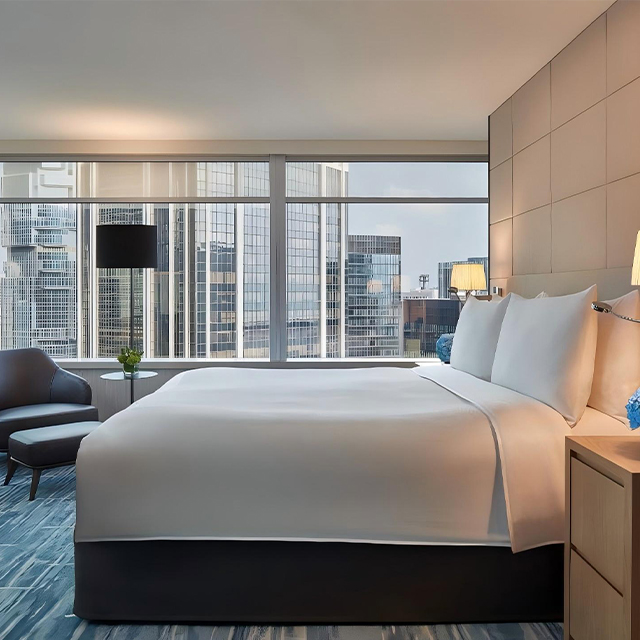 Jw Marriott Hôtel Moderne Lit King Size