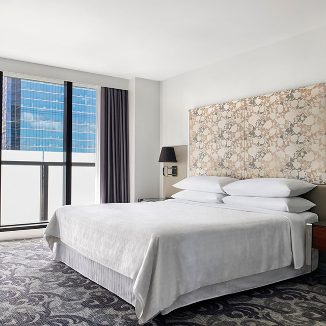 Lit de meubles d'hôtel de luxe de vente directe d'usine pour la chambre à coucher