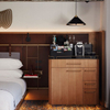 Mini-bar personnalisé en usine pour chambre d'hôtel