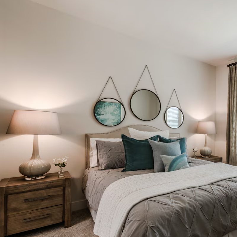 Solutions de mobilier d'intérieur Ensembles de meubles d'appartement de studio entièrement meublés du milieu du siècle