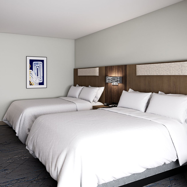 Ensemble de meubles de chambre à coucher d'hôtel de style Waldorf Astoria