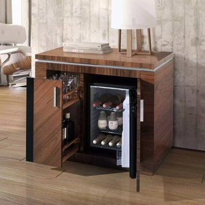 Dernier meuble de mini-bar d'hôtel de conception pour chambre d'amis