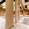 Cloison de séparation insonorisée mobile en bois coulissante pour hôtel