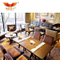 Meubles de restaurant d'hôtel en bois modernes de luxe en gros
