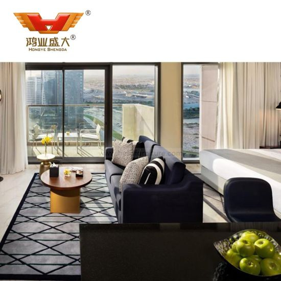 Hôtel de conception personnalisée 3 étoiles chambre à coucher de meubles de luxe