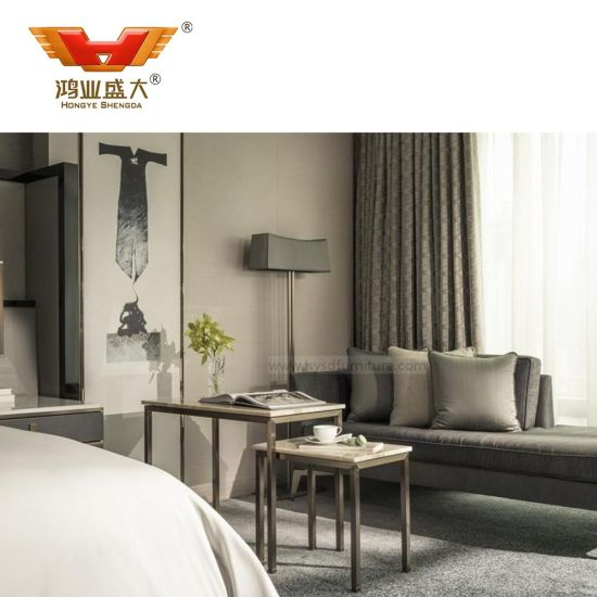 Meubles contemporains de chambre à coucher en MDF d'hôtel en gros