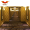 Panneau mural personnalisé à grains de bois MDF pour hôtel