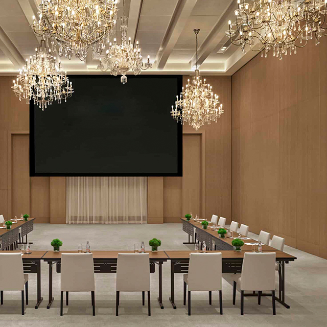 Panneaux muraux en bois d'hôtel de décoration intérieure de fond direct d'usine de Foshan