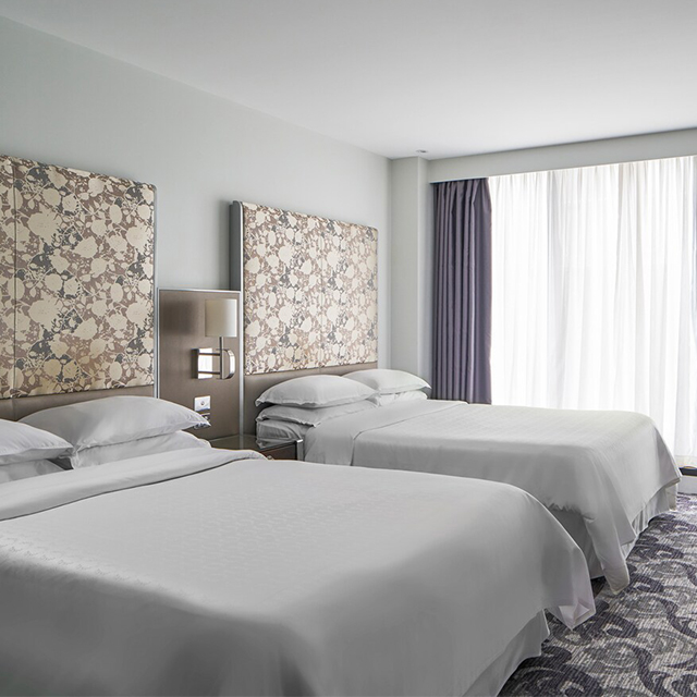 Lit de meubles d'hôtel de luxe de vente directe d'usine pour la chambre à coucher