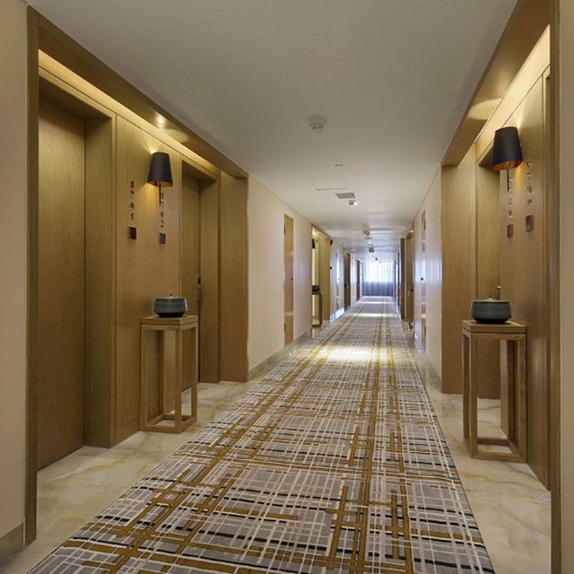 Tapis d'hôtel 5 étoiles de luxe commercial de zone de chambre à coucher de hall