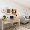 Kitchen Island Furniture Tabourets de bar en cuir de style contemporain