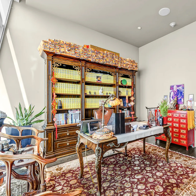 √Solution de mobilier de projet résidentiel Meubles de luxe en bois massif de style oriental
