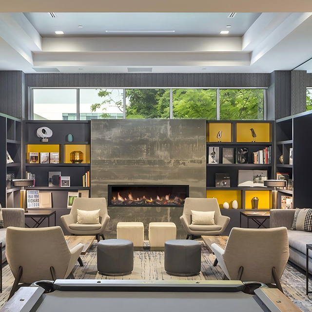 Mobilier public d'hôtel de design d'intérieur Hba