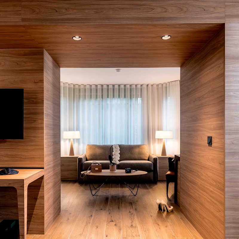 Panneaux muraux imperméables décoratifs d'hôtel