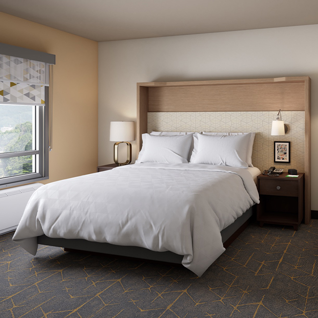 Ensemble de chambre Hilton polyvalent et spacieux