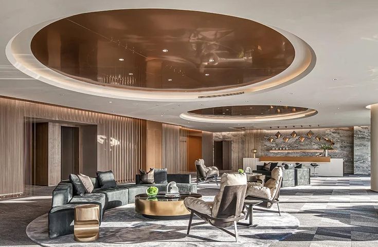 Créer un flux visuel avec le mobilier du hall d'accueil