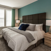 Solutions de mobilier d'intérieur Ensembles de meubles d'appartement de studio entièrement meublés du milieu du siècle